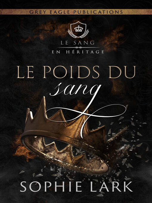 Title details for Le Poids du sang by Sophie Lark - Available